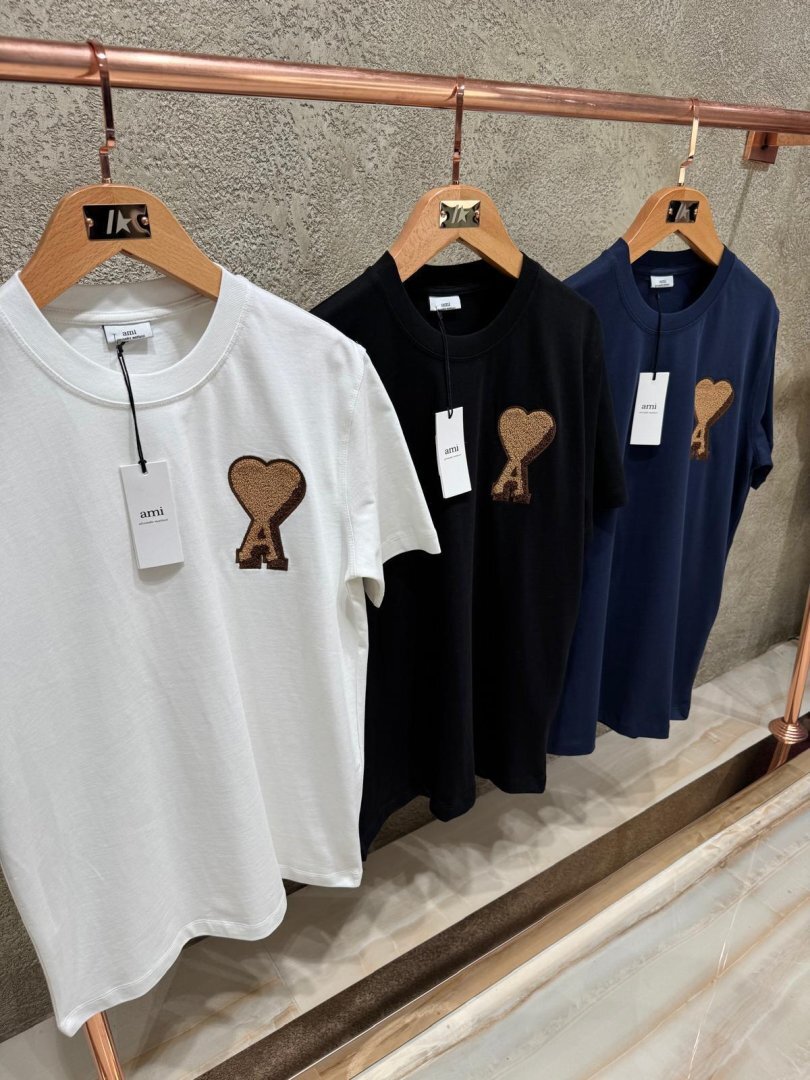 Ami majica kratki rukav "White" - Slika 2