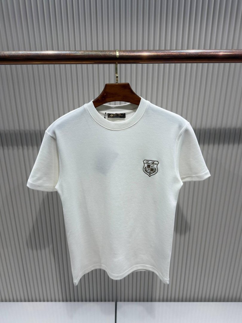 Loro Piana majica kratki rukav "White"