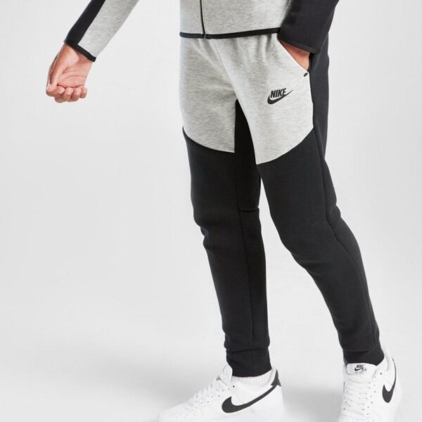 Komplet Nike Tech Fleece "Black-Gray" Kids