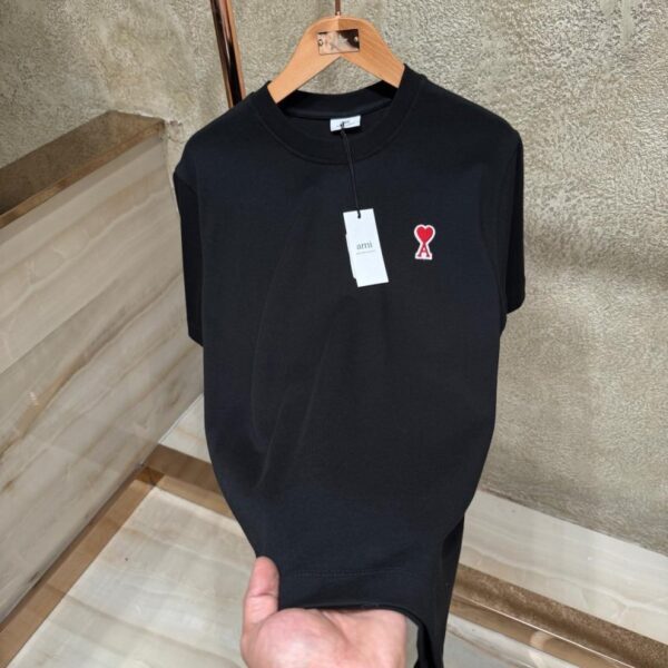 Ami majica kratki rukav "Black"