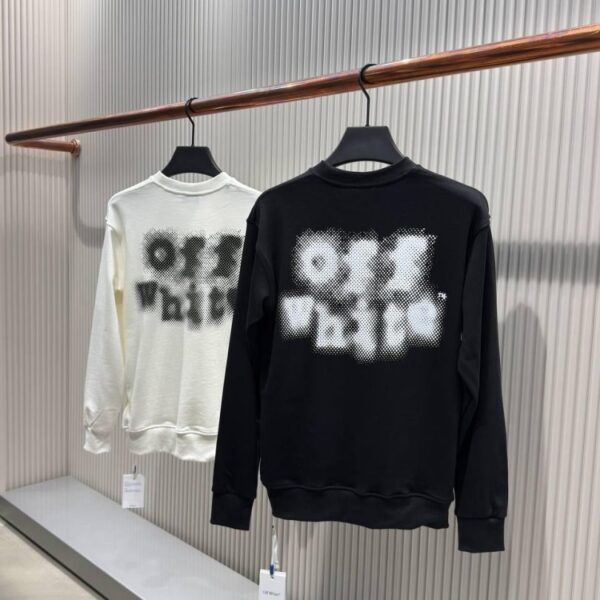 Off-White Majica dugi rukav "Black"