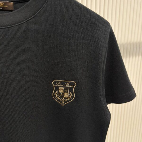 Loro Piana majica kratki rukav "Black"
