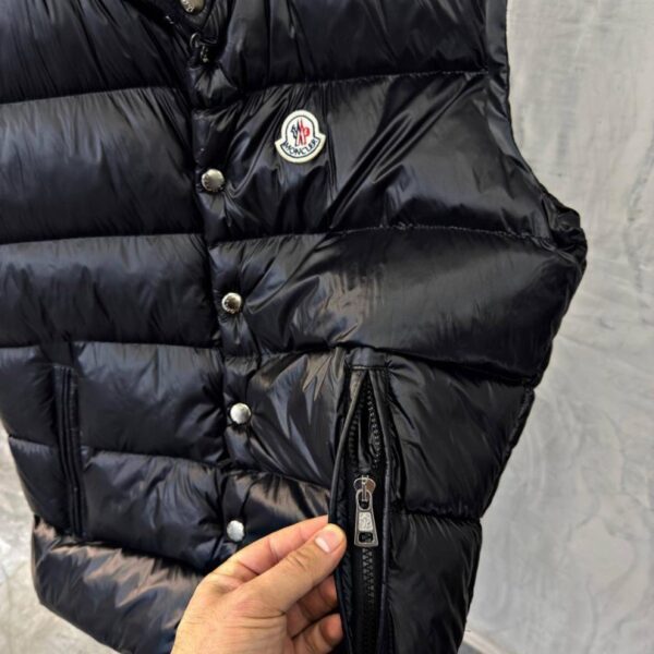 Moncler Tibb Down Prsluk Shiny "Black"
