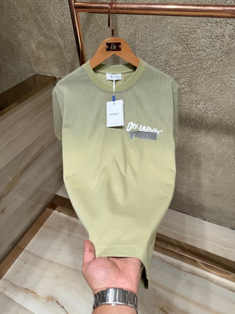 Off-White majica kratki rukav "Green"