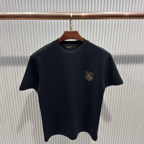 Loro Piana majica kratki rukav "Black"