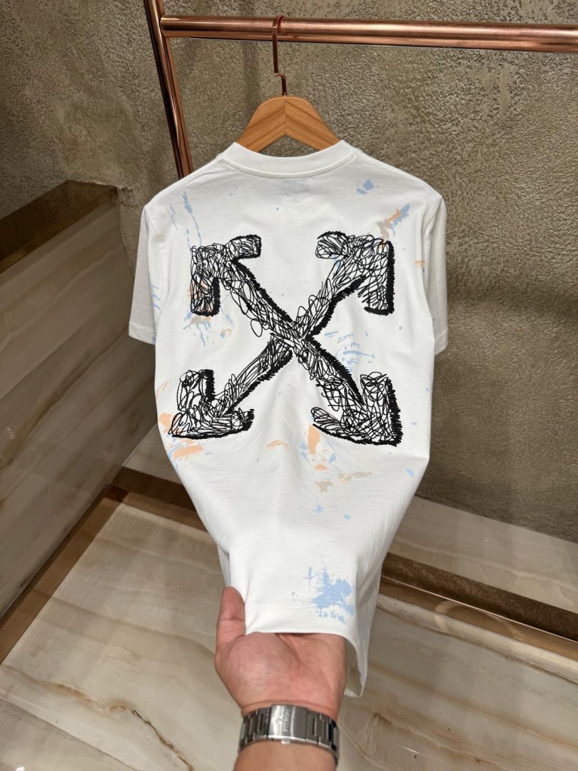 Off-White majica kratki rukav "White" - Slika 5