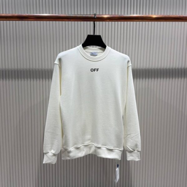 Off-White Majica dugi rukav "White"