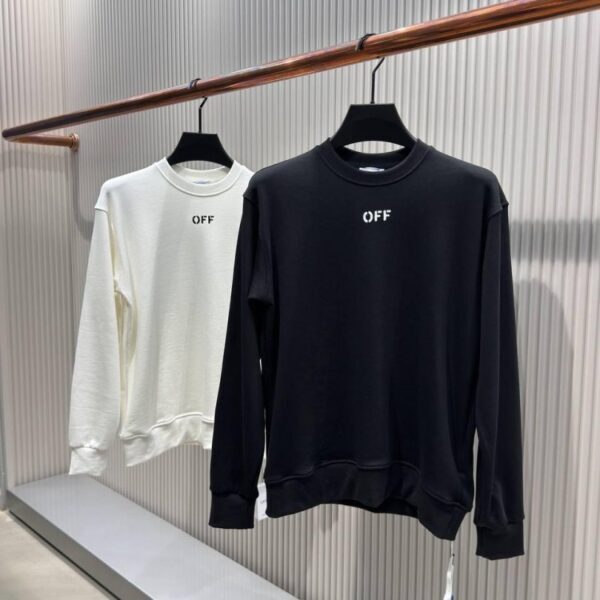 Off-White Majica dugi rukav "Black"