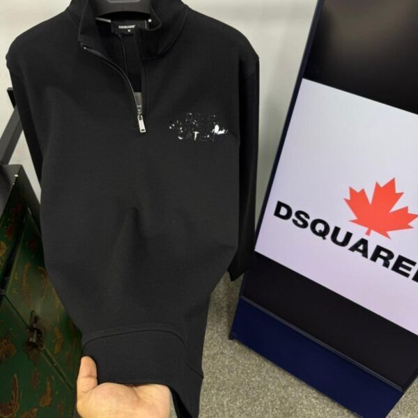 Dsquared² majica dugi rukav "Black"