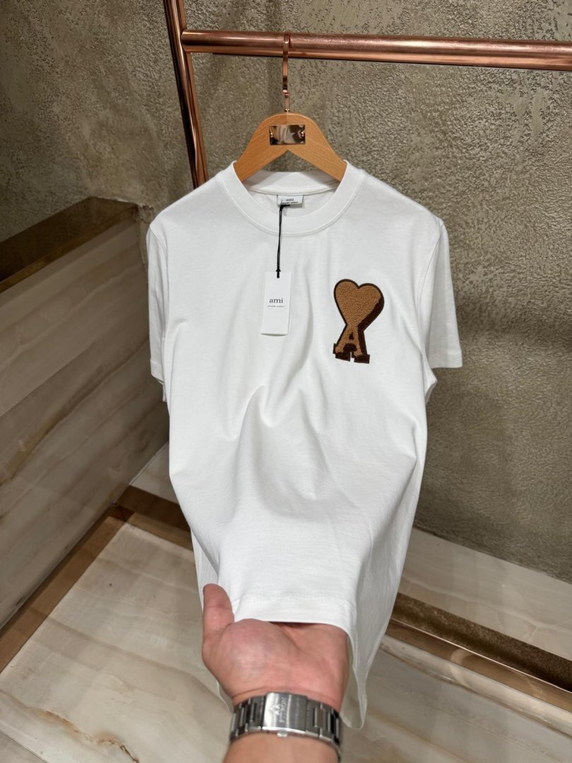 Ami majica kratki rukav "White"