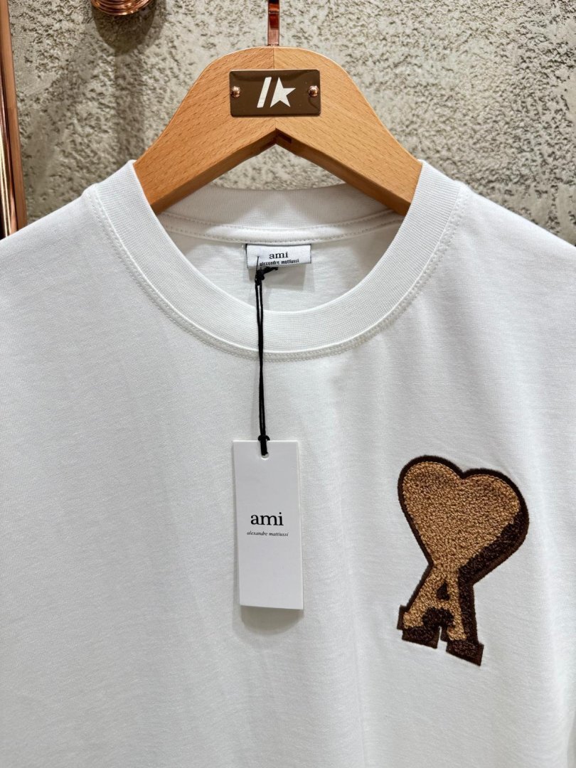 Ami majica kratki rukav "White" - Slika 4