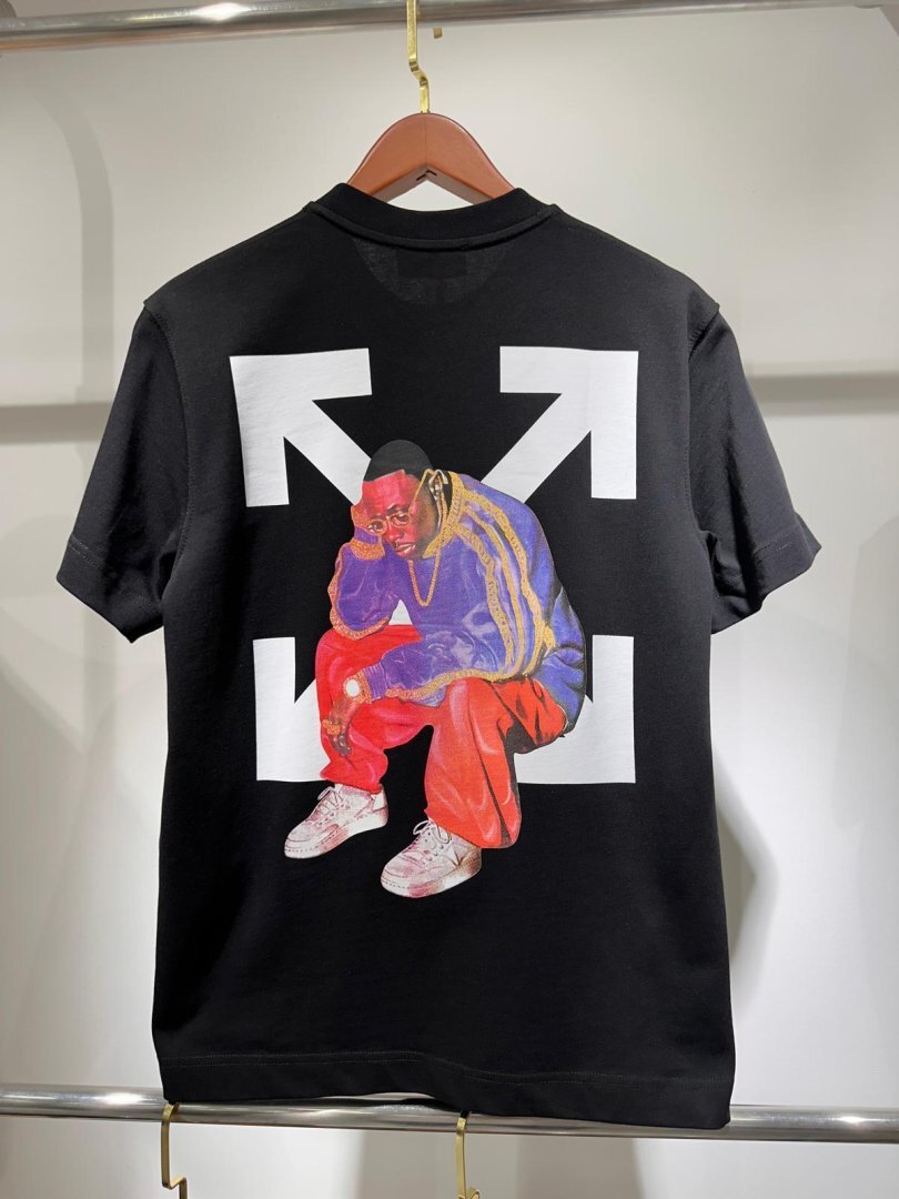 Off-White majica kratki rukav "Black" - Slika 2