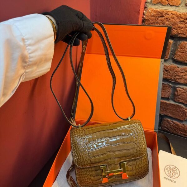 HERMES Constance Bag "Brown"