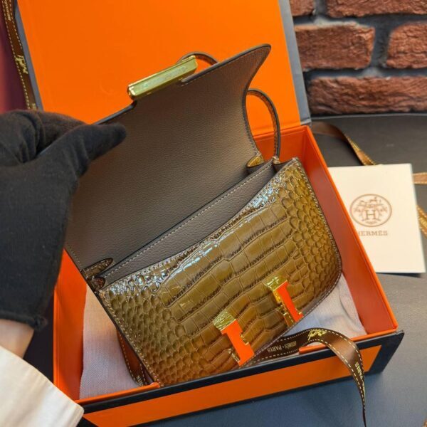 HERMES Constance Bag "Brown"