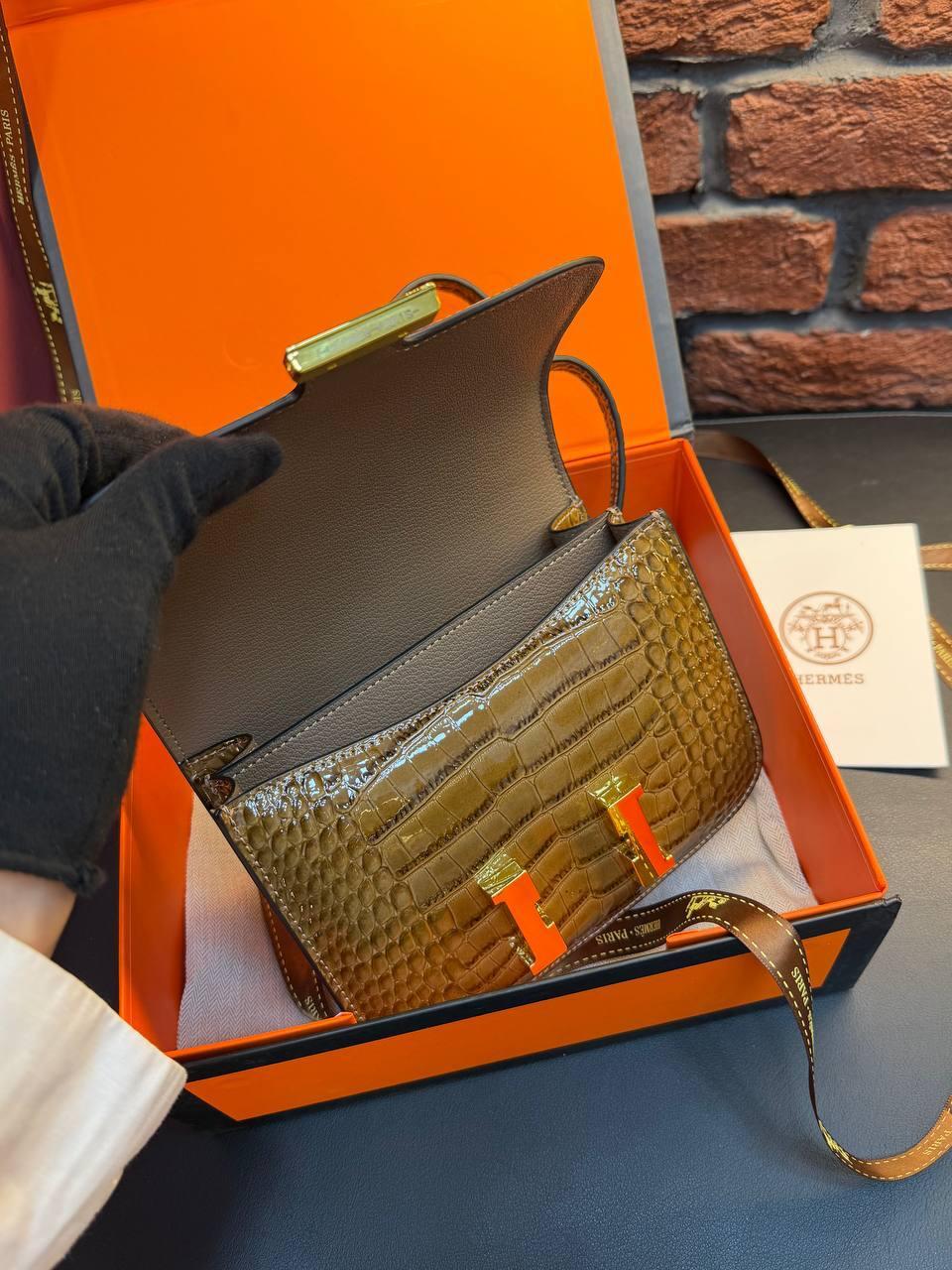 HERMES Constance Bag "Brown" - Slika 10