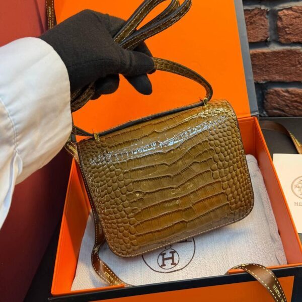 HERMES Constance Bag "Brown"