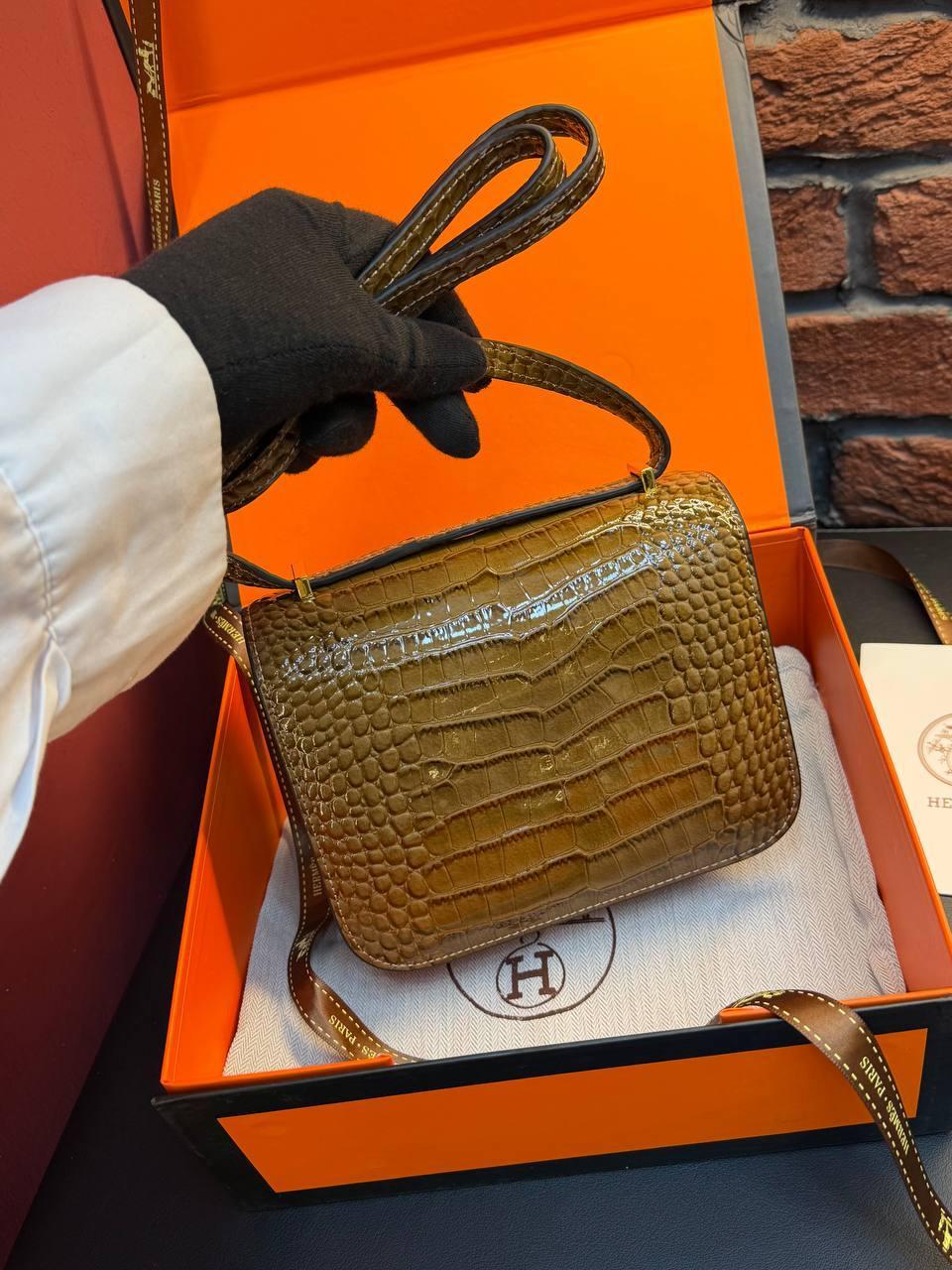 HERMES Constance Bag "Brown" - Slika 8