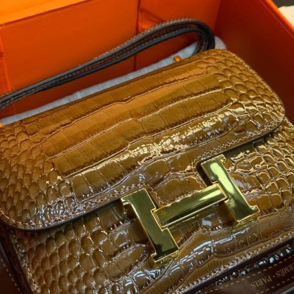 HERMES Constance Bag "Brown"