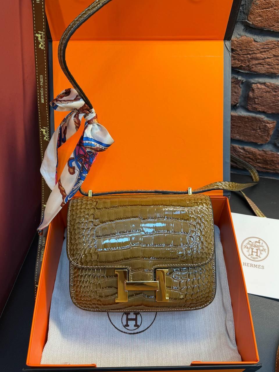 HERMES Constance Bag "Brown" - Slika 6