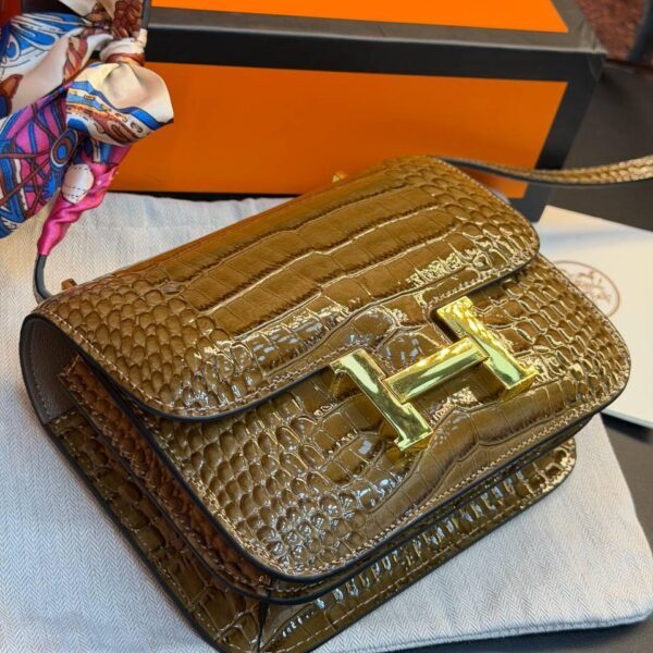 HERMES Constance Bag "Brown"