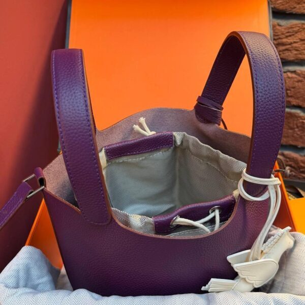 Hermes Picotin Lock 18 Bag "Purple"