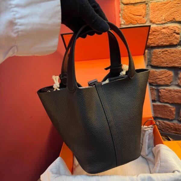 Hermes Picotin Lock 18 Bag "Black"