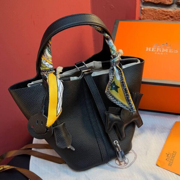 Hermes Picotin Lock 18 Bag "Black"