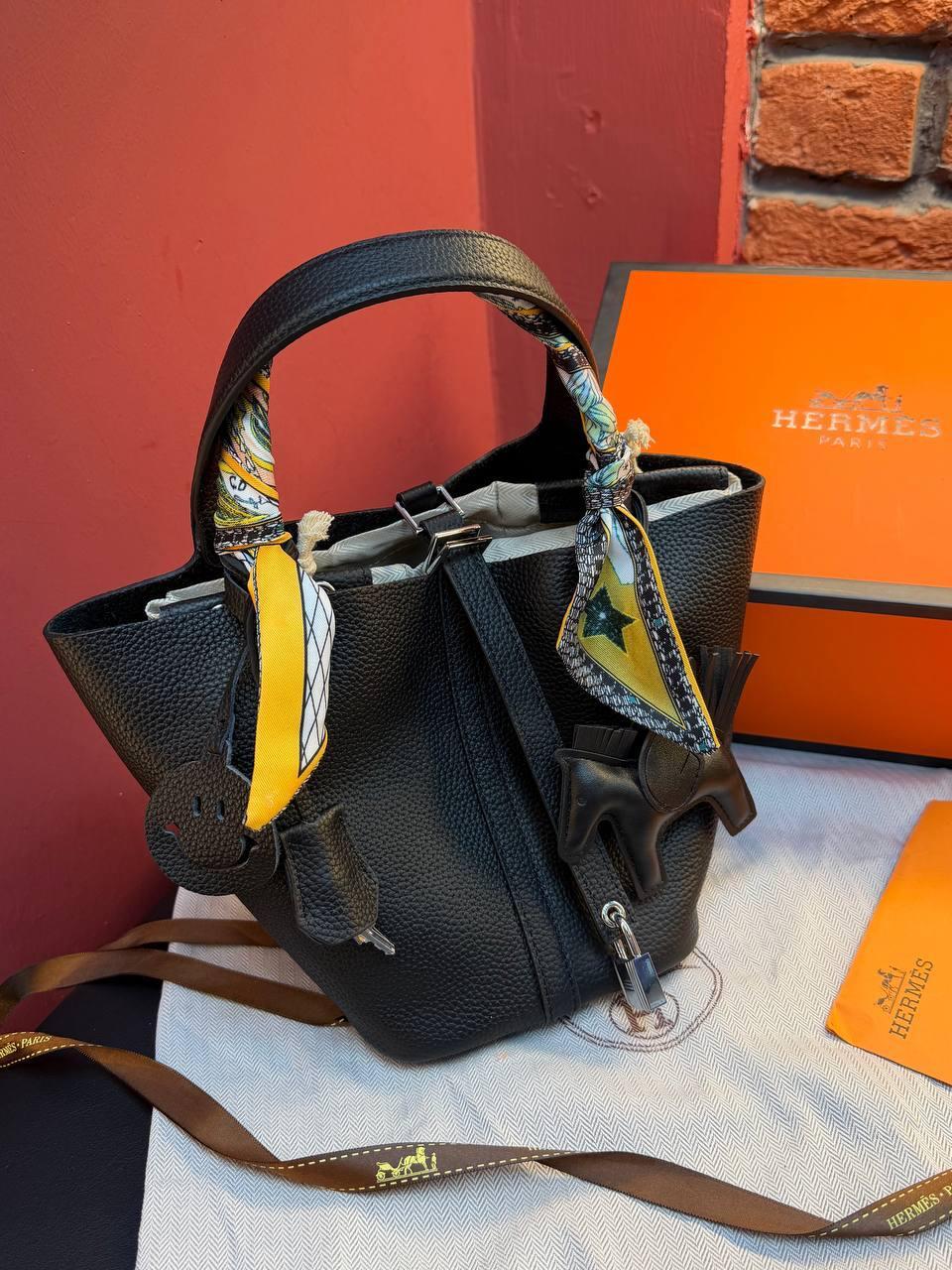 Hermes Picotin Lock 18 Bag "Black"