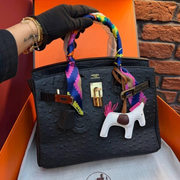 Hermes Birkin 30 Bag "Black"