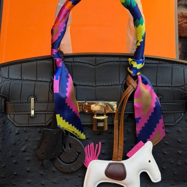 Hermes Birkin 30 Bag "Black"