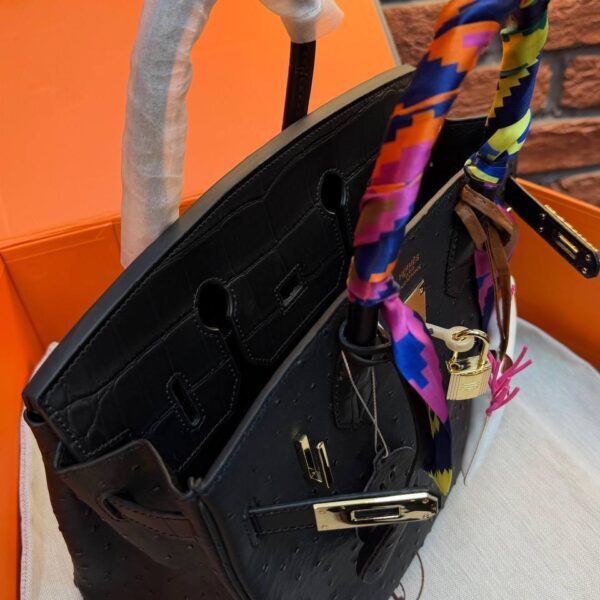 Hermes Birkin 30 Bag "Black"