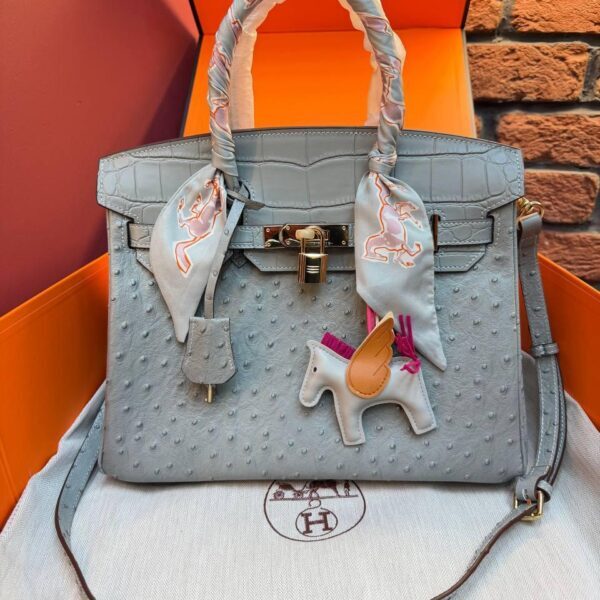 Hermes Birkin 30 Bag "Gray"