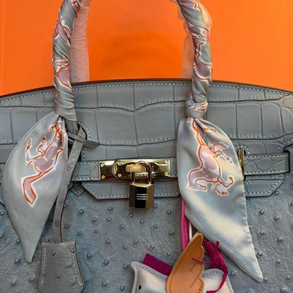 Hermes Birkin 30 Bag "Gray"