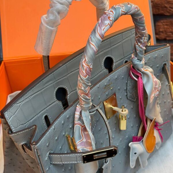 Hermes Birkin 30 Bag "Gray"