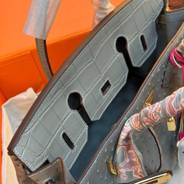 Hermes Birkin 30 Bag "Gray"