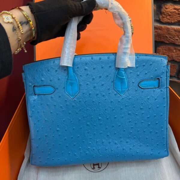 Hermes Birkin 30 Bag "Blue"