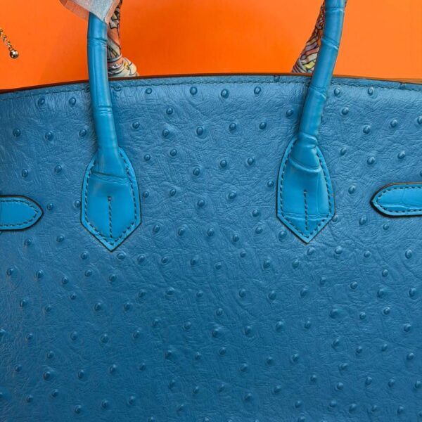 Hermes Birkin 30 Bag "Blue"