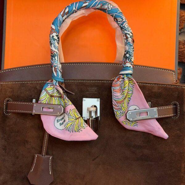 Hermes Birkin 30 Bag "Suede"