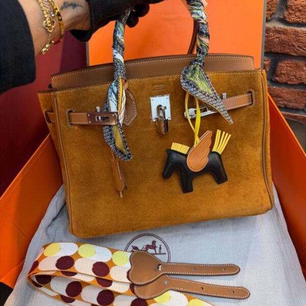 Hermes Birkin 30 Bag "Moca"