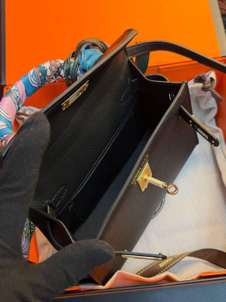 Hermes Kelly 19 "Black" - Slika 8