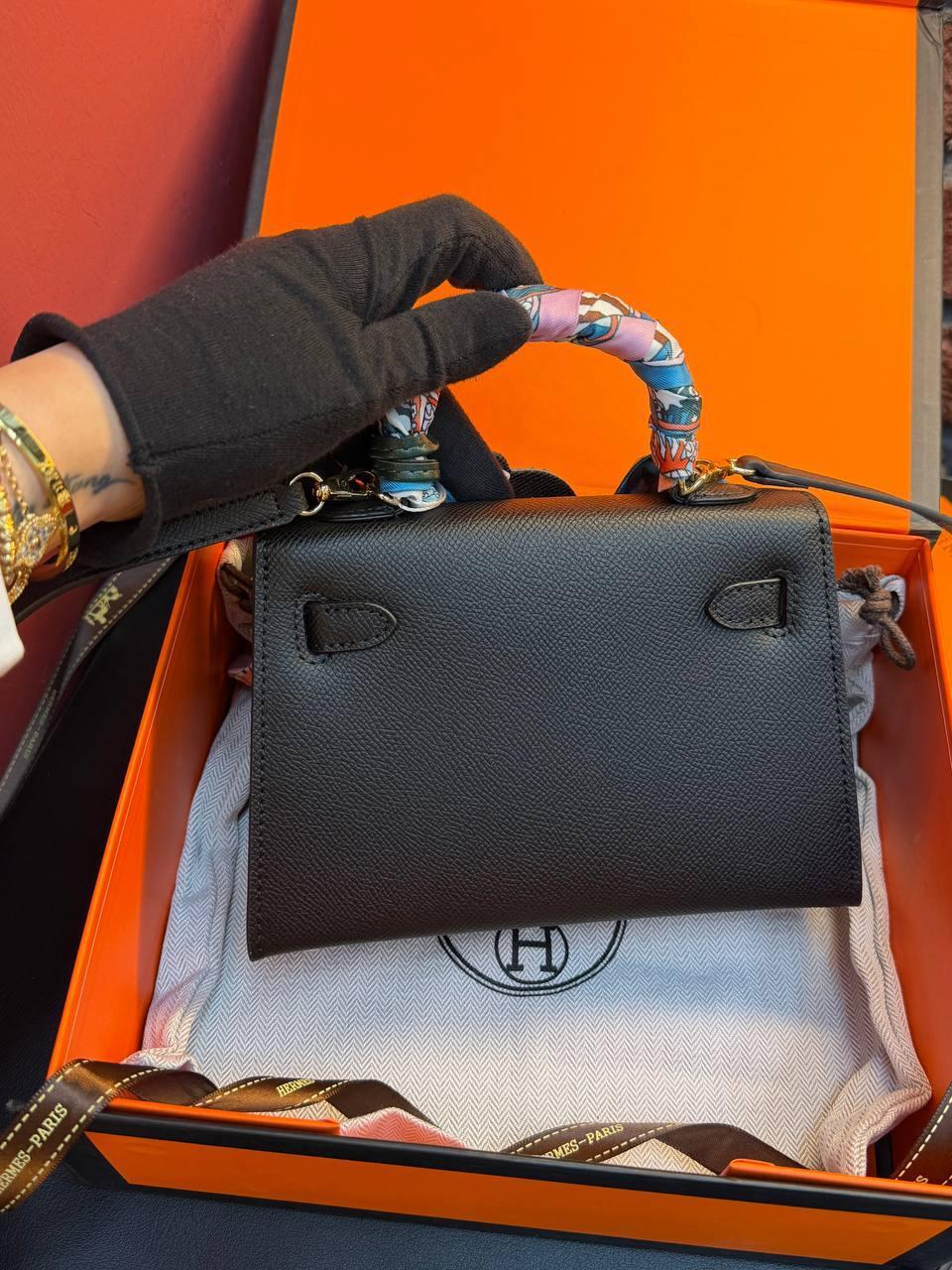 Hermes Kelly 19 "Black" - Slika 10