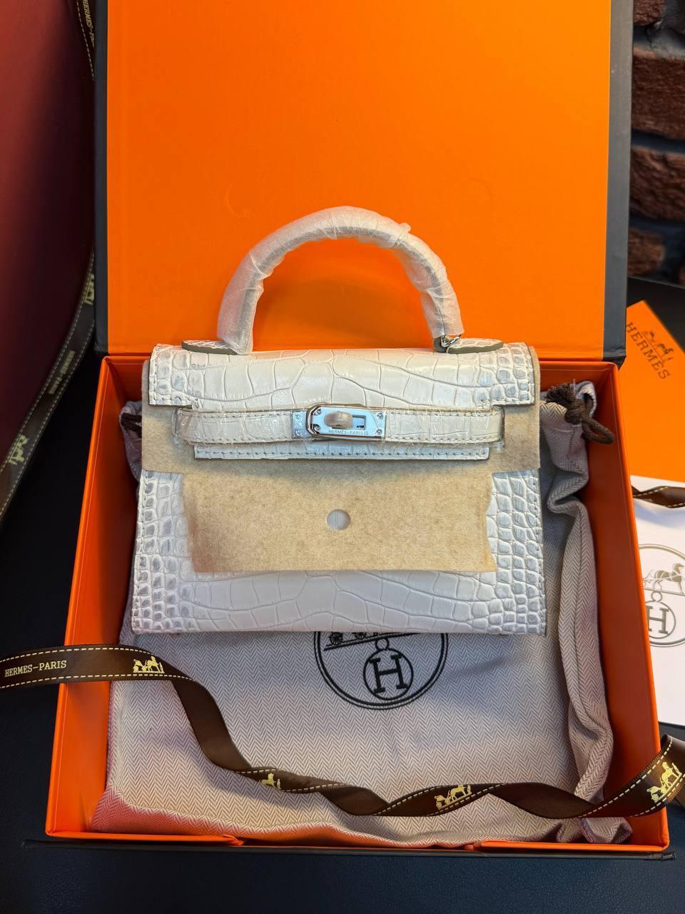 Hermes Kelly 19 "White" - Slika 4