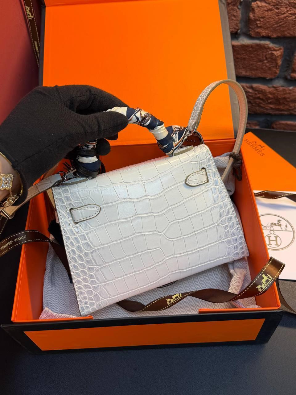 Hermes Kelly 19 "White" - Slika 6