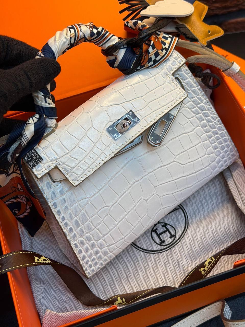 Hermes Kelly 19 "White" - Slika 7
