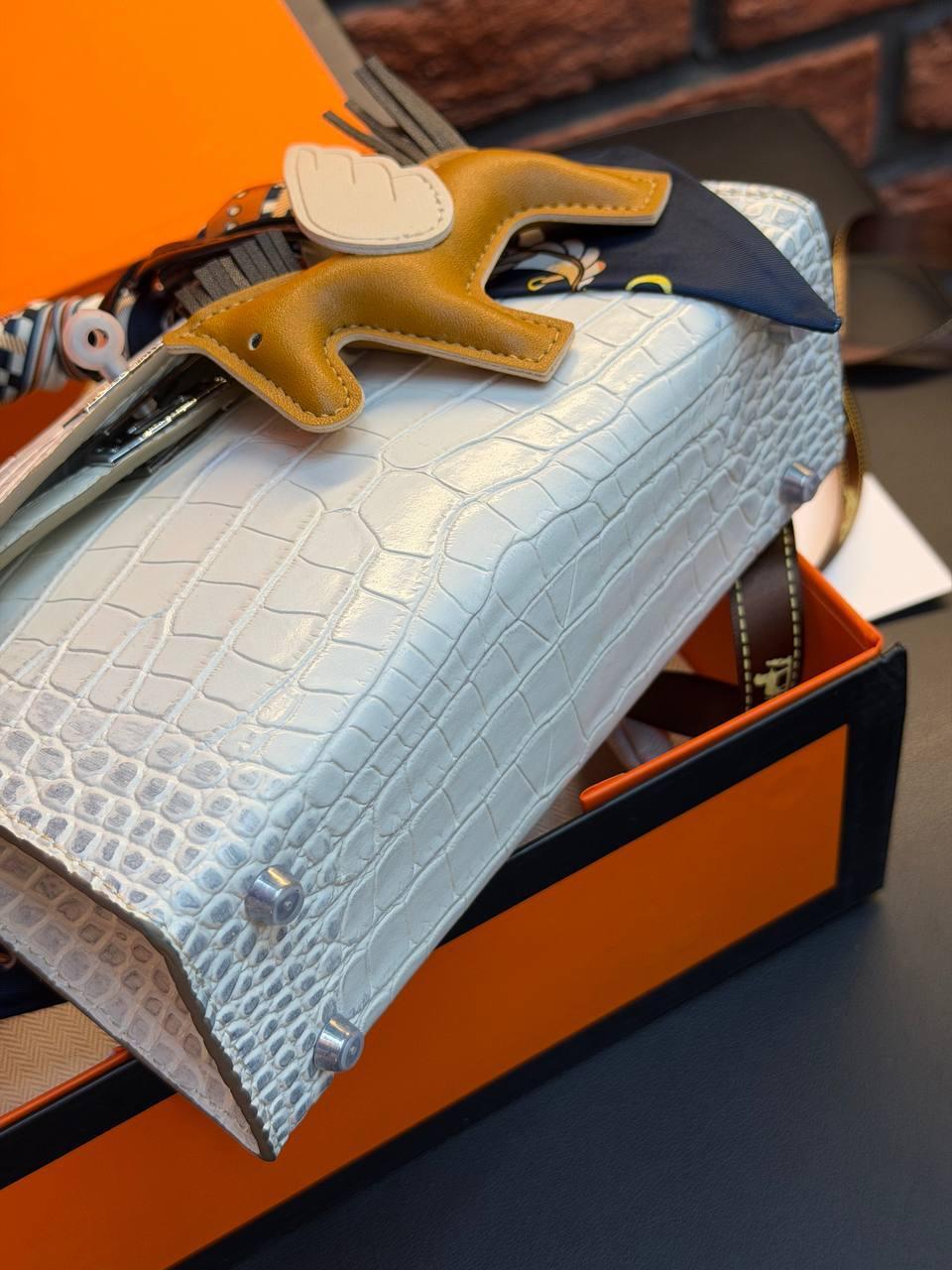 Hermes Kelly 19 "White" - Slika 8