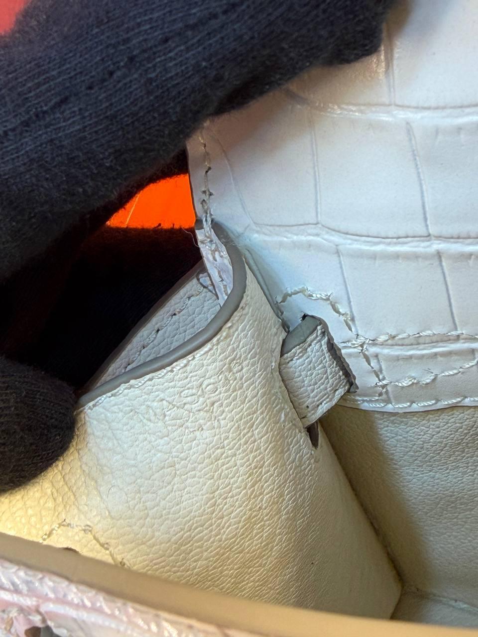 Hermes Kelly 19 "White" - Slika 9