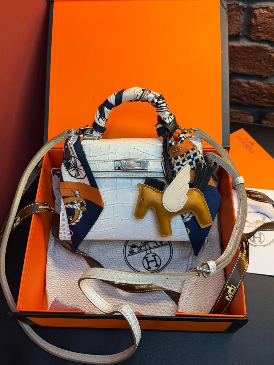 Hermes Kelly 19 "White" - Slika 10