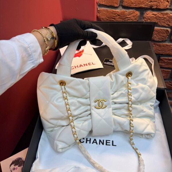 CHANEL Bow Bag "White"