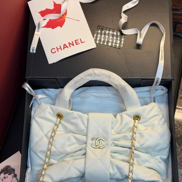 CHANEL Bow Bag "White"