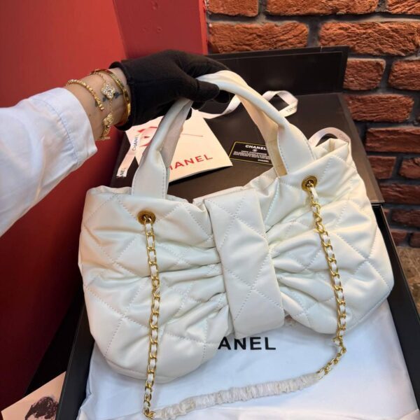CHANEL Bow Bag "White"